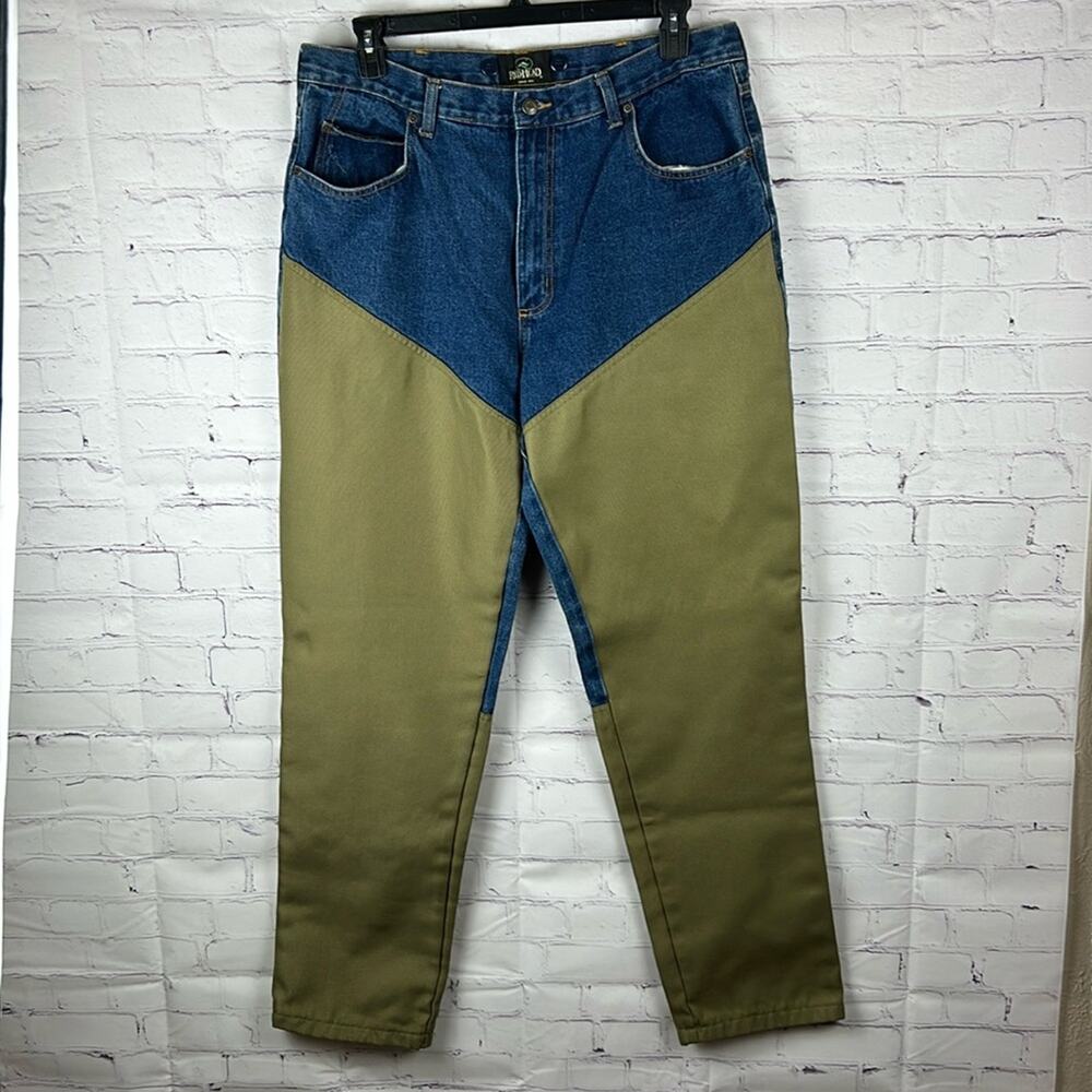 RedHead Denim 5-Pocket Upland Field Pants for Men 36 x34 Suspenders Hunting Duck